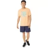 ASICS HIBISCUS SLOGAN T-SKJORTE
