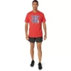 ASICS HIBISCUS SLOGAN T-SKJORTE