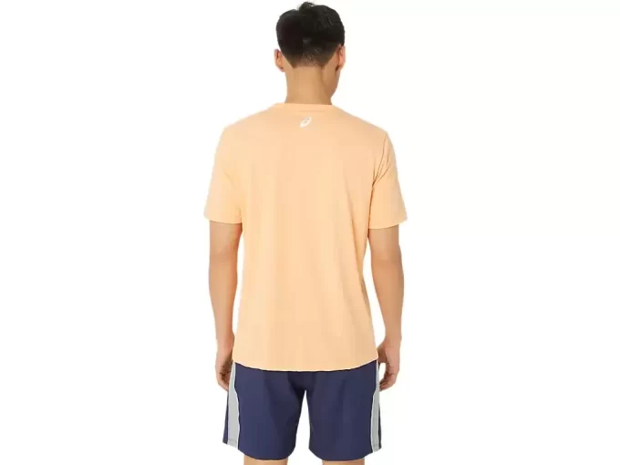 ASICS HIBISCUS SLOGAN T-SKJORTE