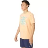 ASICS HIBISCUS SLOGAN T-SKJORTE