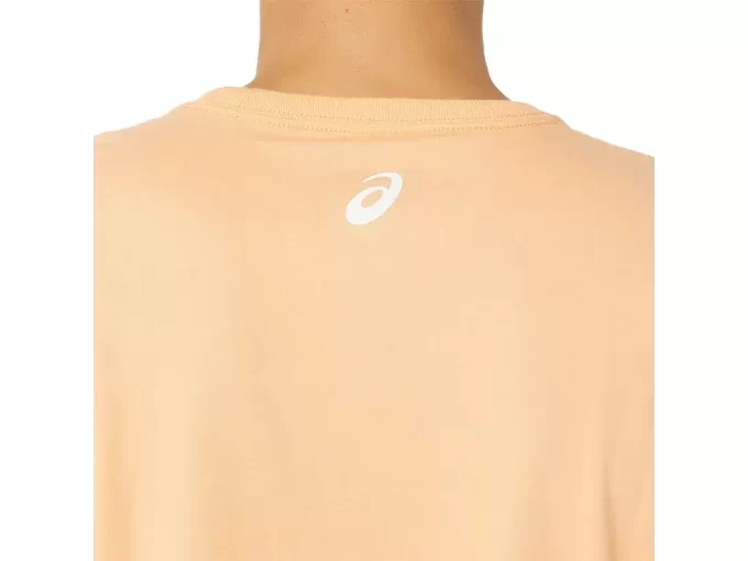 ASICS HIBISCUS SLOGAN T-SKJORTE