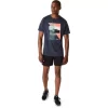 ASICS RETRO KORT ERME T-SKJORTE