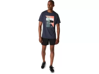 ASICS RETRO KORT ERME T-SKJORTE
