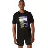 ASICS RETRO KORT ERME T-SKJORTE