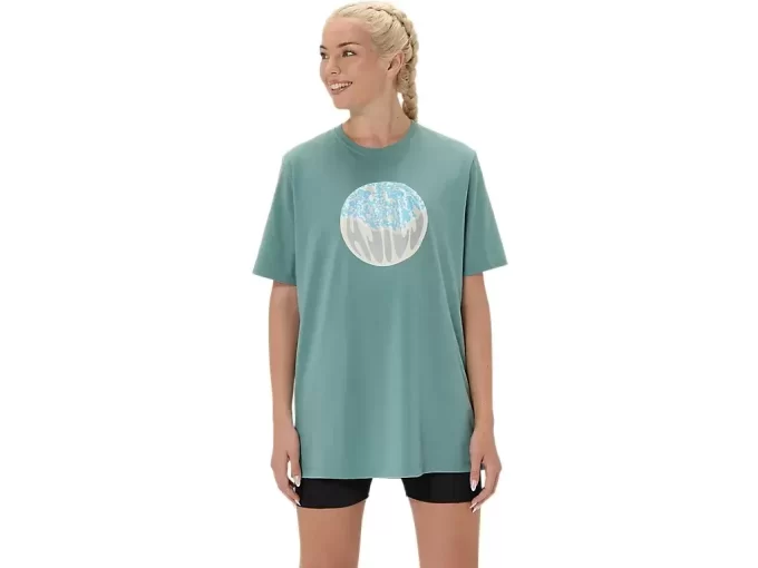 ASICS SHOREBREAK KORT ERME T-SKJORTE