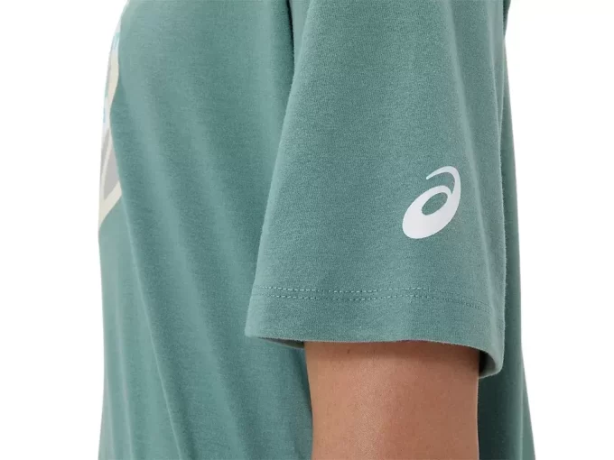 ASICS SHOREBREAK KORT ERME T-SKJORTE