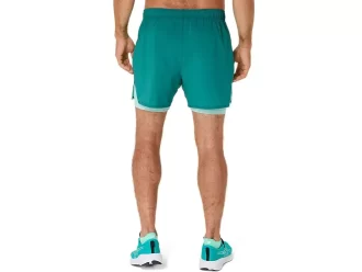ASICS SILVER 2N1 5IN SHORT