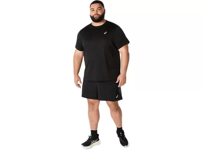 ASICS SØLV KORT ERME TOPP