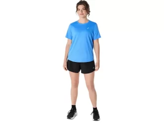 ASICS SØLV KORT ERME TOPP