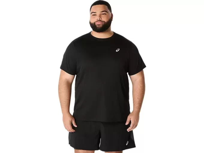 ASICS SØLV KORT ERME TOPP