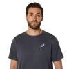 ASICS SØLV KORT ERME TOPP