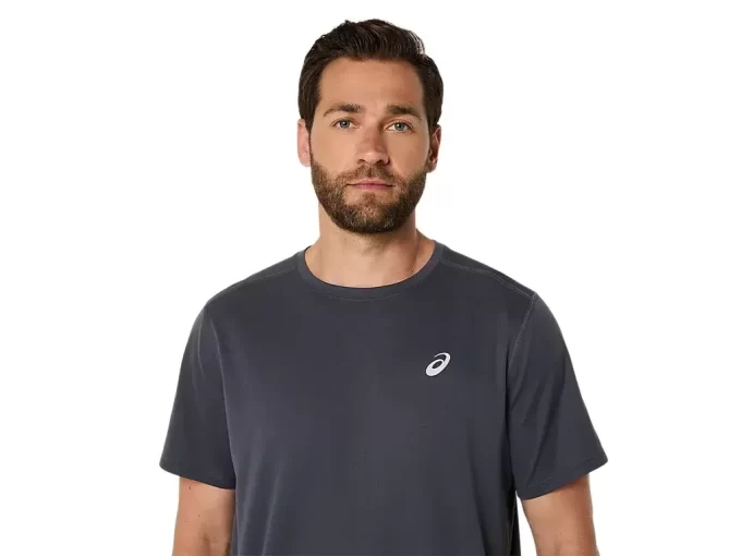 ASICS SØLV KORT ERME TOPP