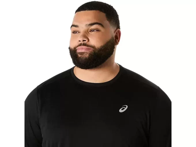 ASICS SØLV KORT ERME TOPP