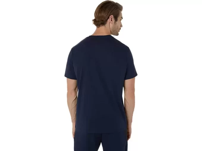 ASICS SPIRAL EMBROIDERY T-SHIRT
