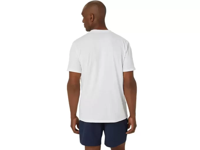 ASICS SPIRAL EMBROIDERY T-SHIRT