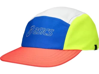 ASICS TRACK CLUB PERFORMANCE RUN 5-PANEL CAP