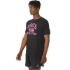 ASICS UNISEX FRITT OG FELTT-T-SHIRT MED GRAFISK UTSTYR