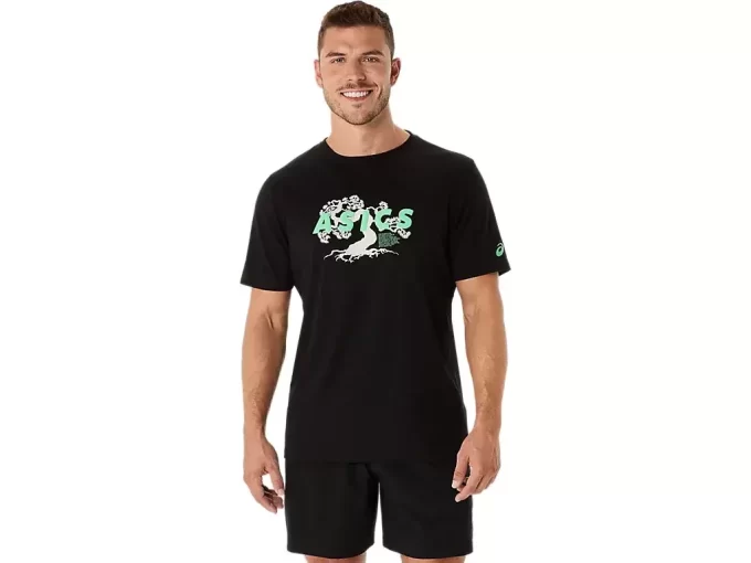 ASICS WISE TREE KORT ERME T-SKJORTE