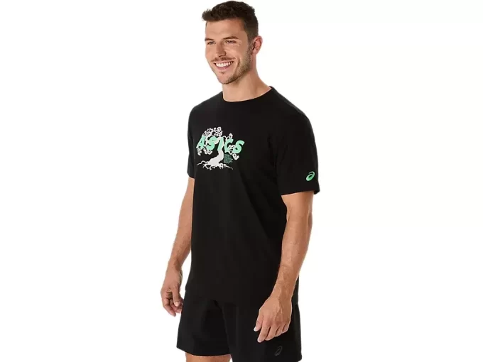 ASICS WISE TREE KORT ERME T-SKJORTE