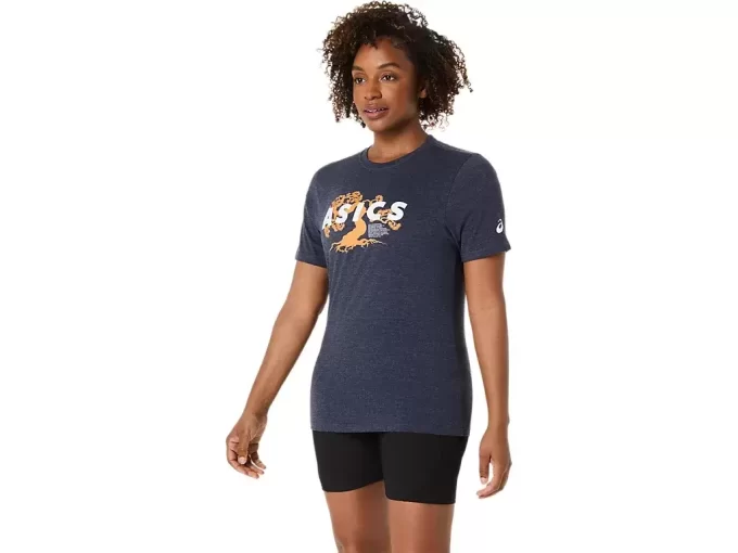 ASICS WISE TREE KORT ERME T-SKJORTE