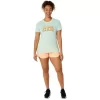 DAME ASICS BALANSERTE KORT ERME T-SKJORTE