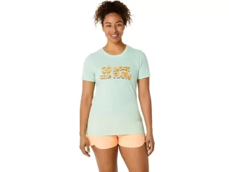 DAME ASICS BALANSERTE KORT ERME T-SKJORTE