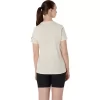 DAME ASICS BLOMSTER-T-SKJORTE MED SLAGORD, KORT ERME