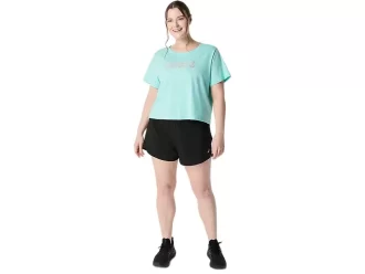 DAME ASICS DAISY CROP KORT ERME TOPP