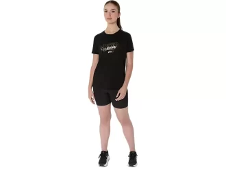 DAME ASICS FOIL KORT ERME T-SKJORTE
