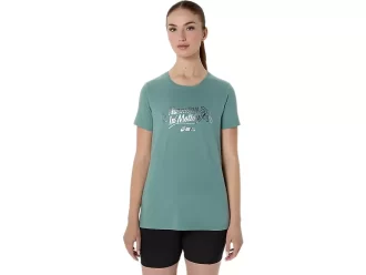 DAME ASICS FOIL KORT ERME T-SKJORTE