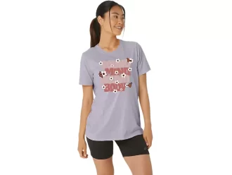 DAME ASICS MONARCH SLOGAN CREW-SKOR