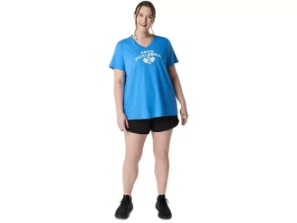 DAME ASICS PICKLEBALL KORT ERME T-SKJORTE