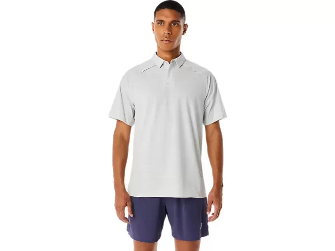 HERRE ACTIBREEZE JACQUARD POLOSKJORTE