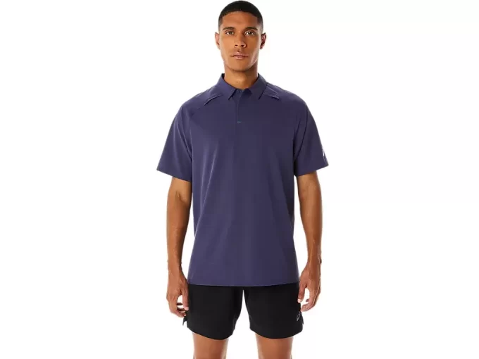 HERRE ACTIBREEZE JACQUARD POLOSKJORTE