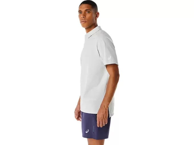 HERRE ACTIBREEZE JACQUARD POLOSKJORTE