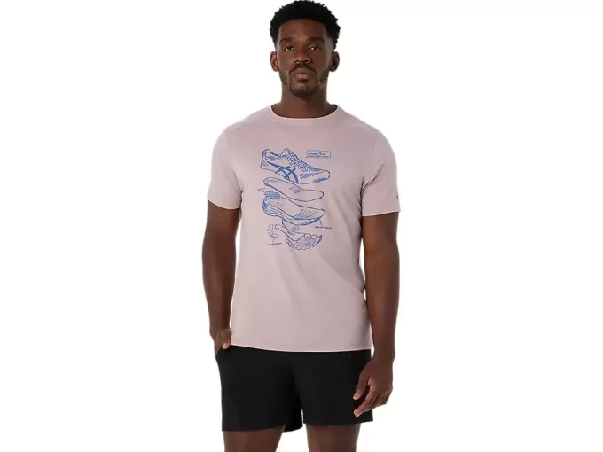 HERRE BLUEPRINT-T-SKJORTE