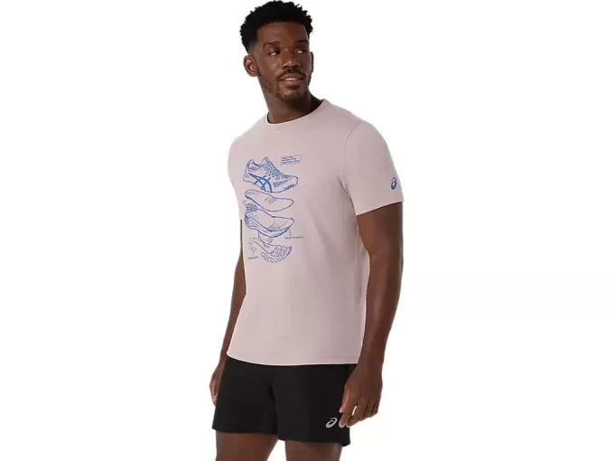 HERRE BLUEPRINT-T-SKJORTE