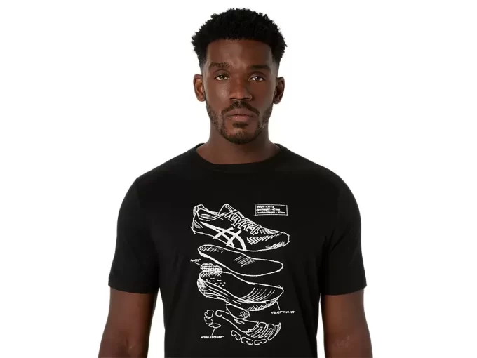 HERRE BLUEPRINT-T-SKJORTE