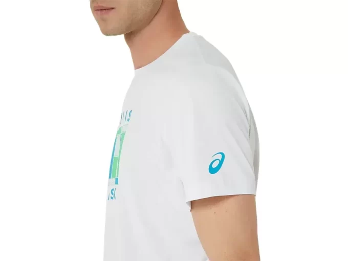 HERRE GS GRAFISK T-SKJORTE