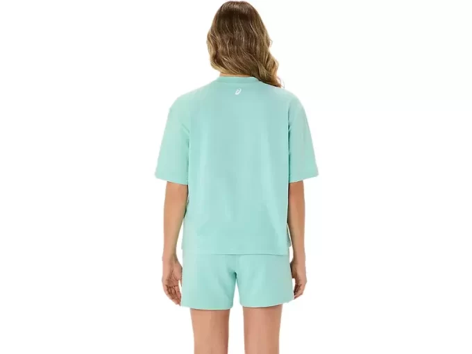 TRENINGSKJERNEN ASICS SPIRAL GRAPHIC RELAXED T-SKJORTE