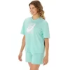 TRENINGSKJERNEN ASICS SPIRAL GRAPHIC RELAXED T-SKJORTE