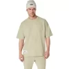 TYGG T-SHIRT MED AVSLAPPET LOMME