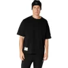 TYGG T-SHIRT MED AVSLAPPET LOMME