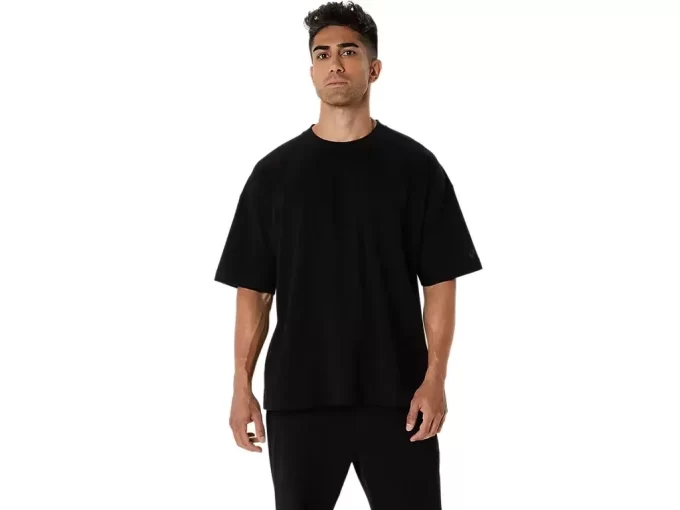 TYGG T-SHIRT MED AVSLAPPET LOMME