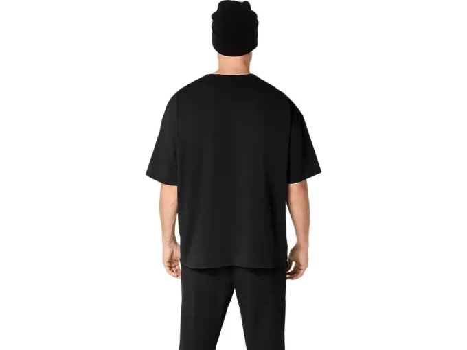 TYGG T-SHIRT MED AVSLAPPET LOMME