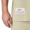 TYGG T-SHIRT MED AVSLAPPET LOMME