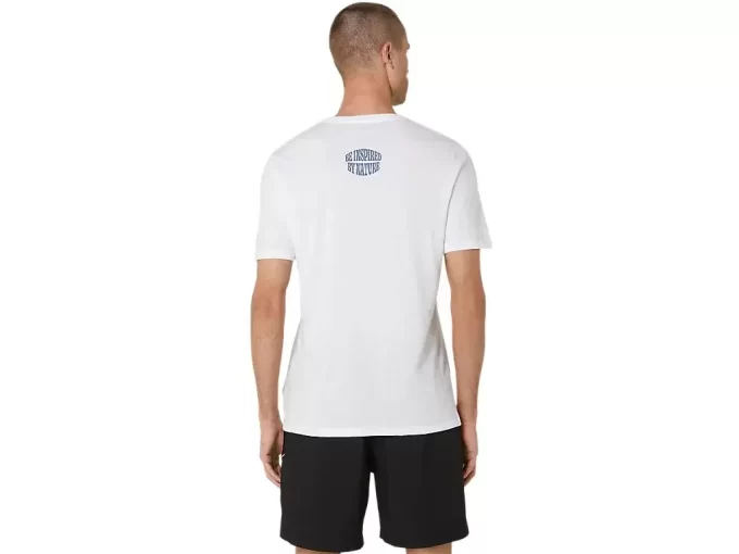 UNISEX ASICS FEIRER HJEMMET VÅRT KORT ERME T-SKJORTE