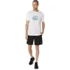 UNISEX ASICS FEIRER HJEMMET VÅRT KORT ERME T-SKJORTE