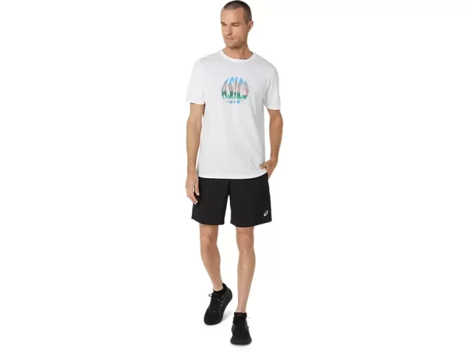 UNISEX ASICS FEIRER HJEMMET VÅRT KORT ERME T-SKJORTE