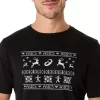 UNISEX ASICS HOLIDAY KORT ERME T-SKJORTE